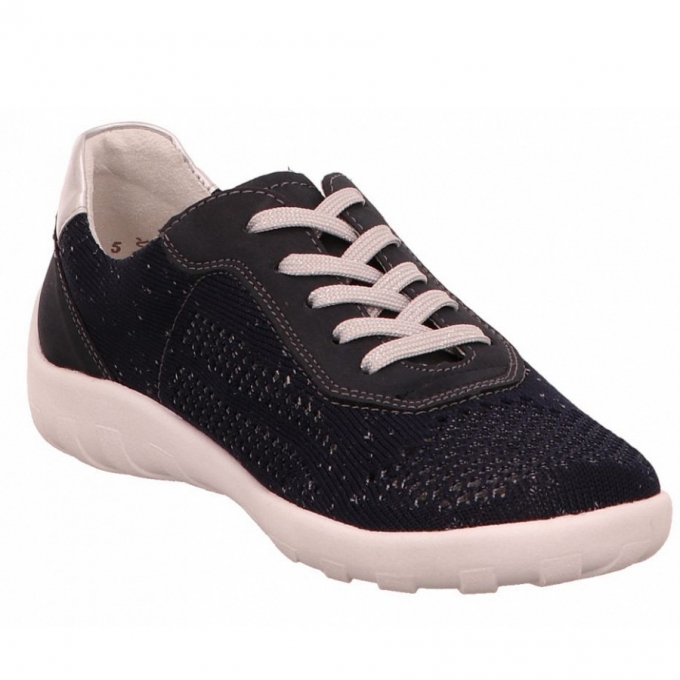 Remonte Sportliche Schnürer in pazifik/pazifik/silver