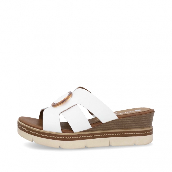 Remonte Damen Keilsandaletten - Weiss