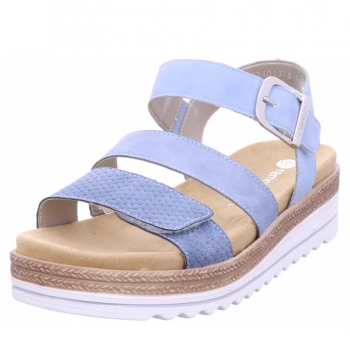 Remonte remonte sandale Sandalette in blau