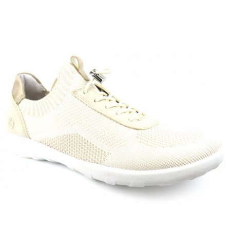 Remonte Sneaker in 4 vanilla-weiss/crema/mus
