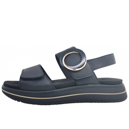 Remonte Sandalette in schwarz