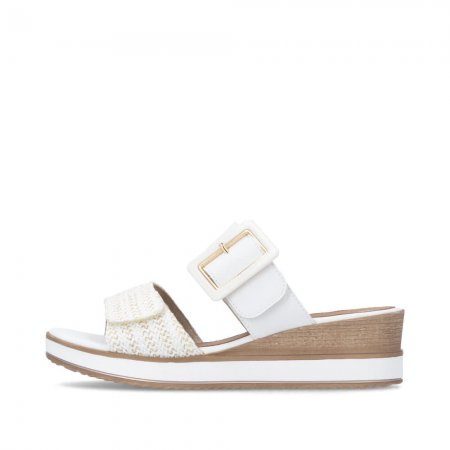 Remonte Damen Keilsandaletten - Weiss