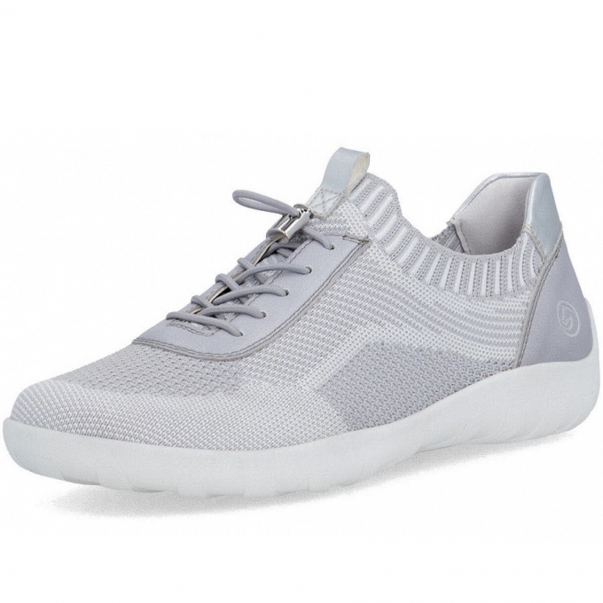 Remonte remonte fs halbschuh Slipper in grau