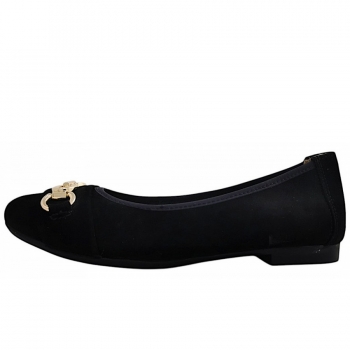 Remonte Ballerina in schwarz 02