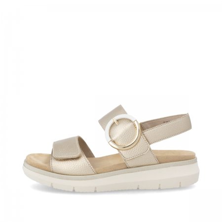 Remonte Damen Riemchensandalen - Metallic