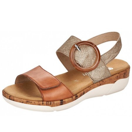 Remonte Sandalette in cognac