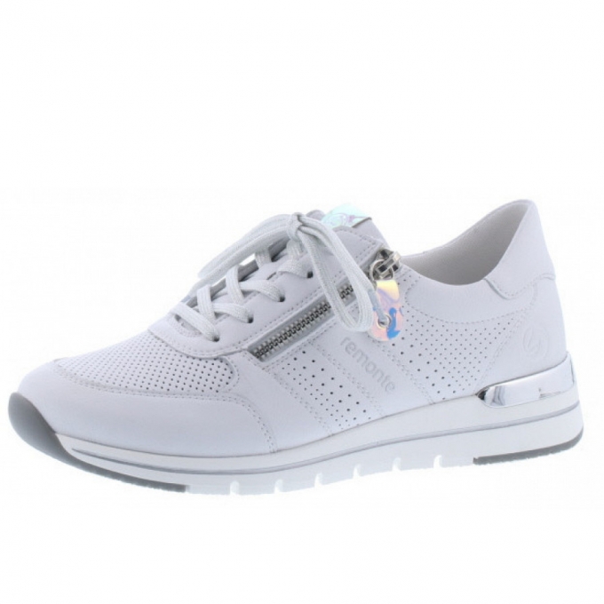 Remonte bequeme Schnürer in weiß