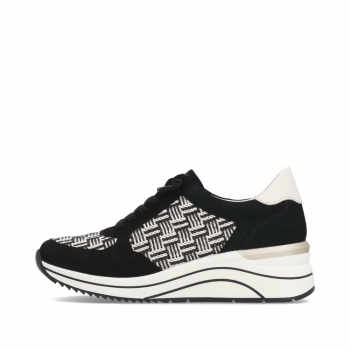 Remonte Damen Slipper - Schwarz