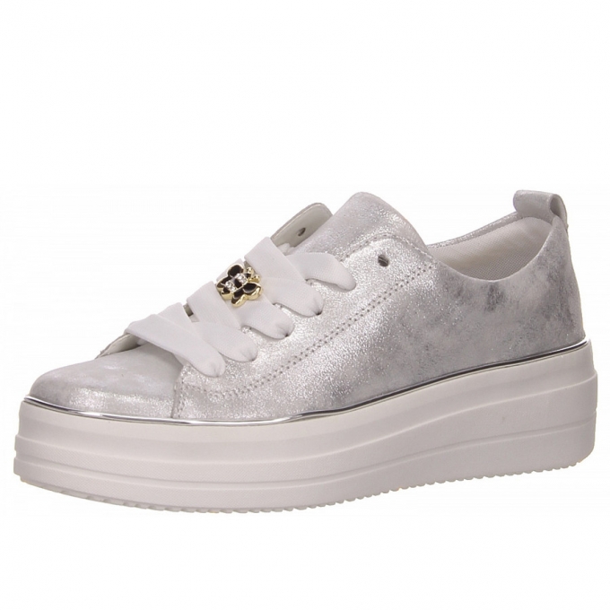 Remonte Schnürer in silber, platin