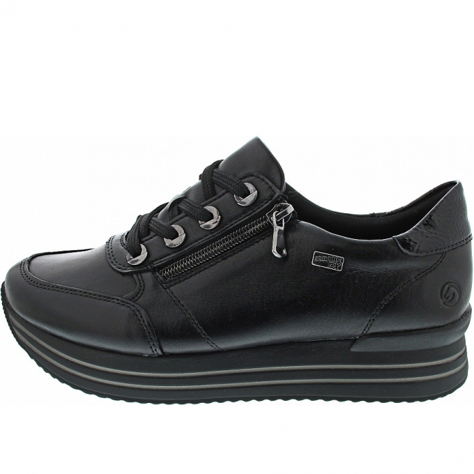 Remonte Schnürer in schwarz