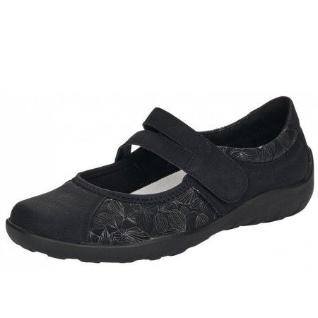 Remonte Ballerina in schwarz schwarz