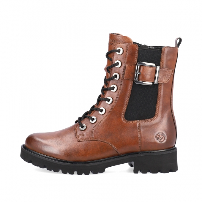 Remonte Damen Schnürstiefel - Braun