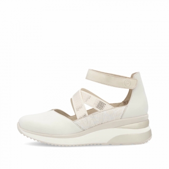 Remonte Damen Keilsandaletten - Weiss