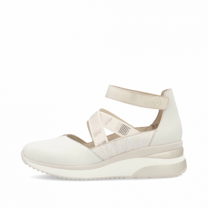Remonte Damen Keilsandaletten - Weiss
