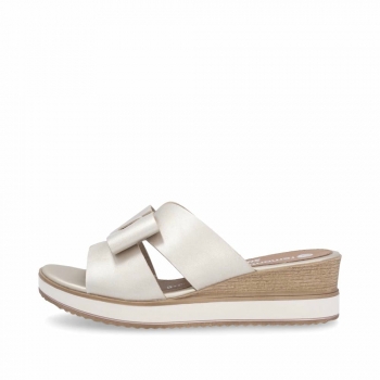 Remonte Damen Pantoletten - Silber/Platin