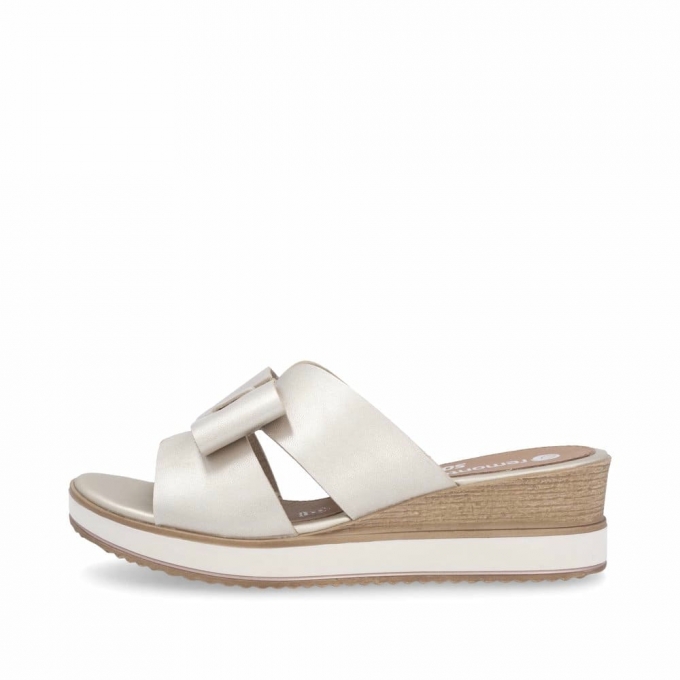 Remonte Damen Pantoletten - Silber/Platin