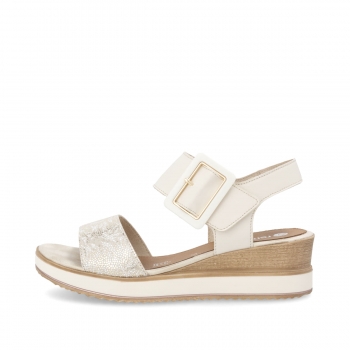 Remonte Damen Keilsandaletten - Beige