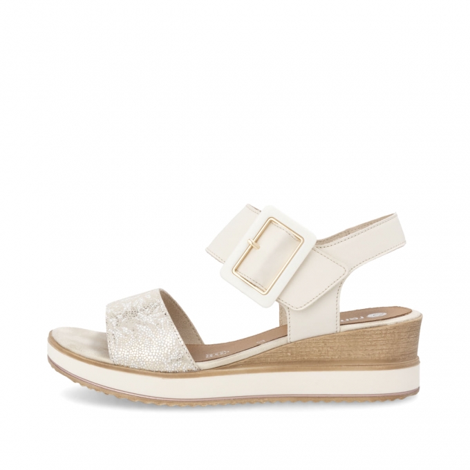 Remonte Damen Keilsandaletten - Beige