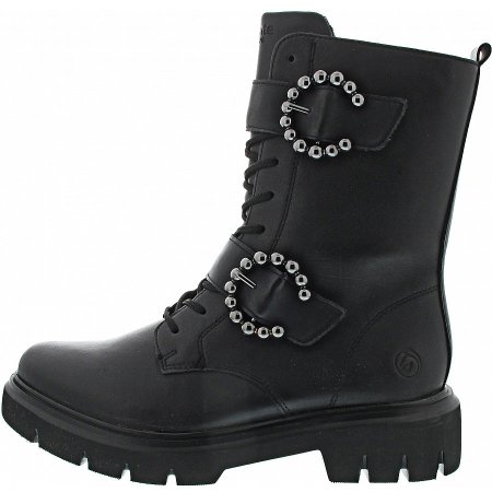 Remonte Schnürstiefel in schwarz