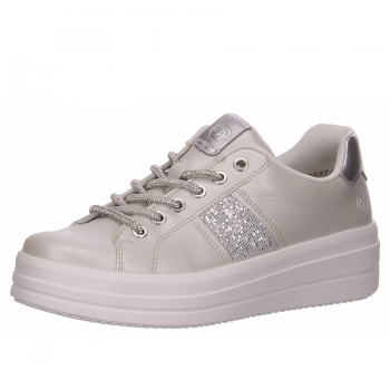 Remonte Schnürer in silber, platin