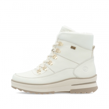 Remonte Damen Schnürstiefel - Weiss