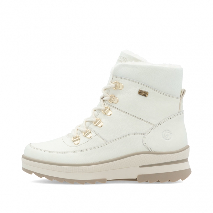 Remonte Damen Schnürstiefel - Weiss