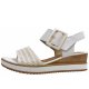Remonte Sandale in weiss-gold/weiss 81