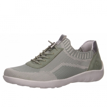 Remonte Schnürer in hellgrün