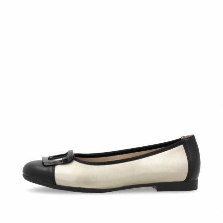 Remonte Damen Ballerinas - Metallic