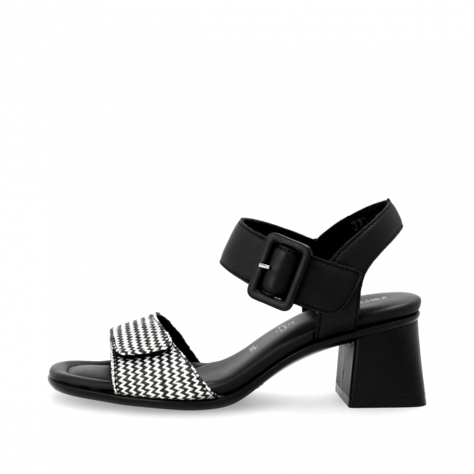 Remonte Damen Riemchensandaletten - Schwarz