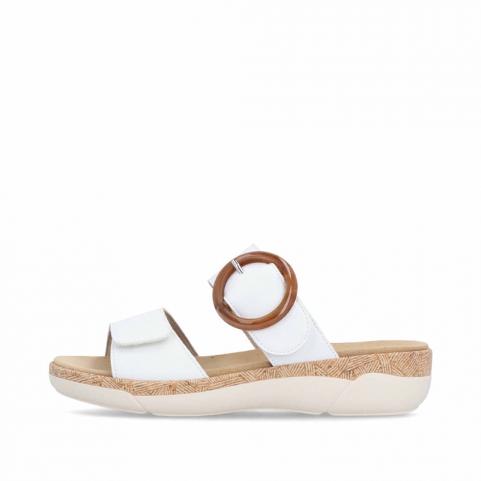 Remonte Damen Pantoletten - Weiss