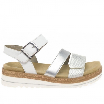 Remonte Sandale in Silber