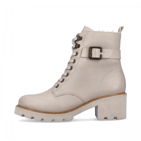 Remonte Damen Biker Boots - Beige