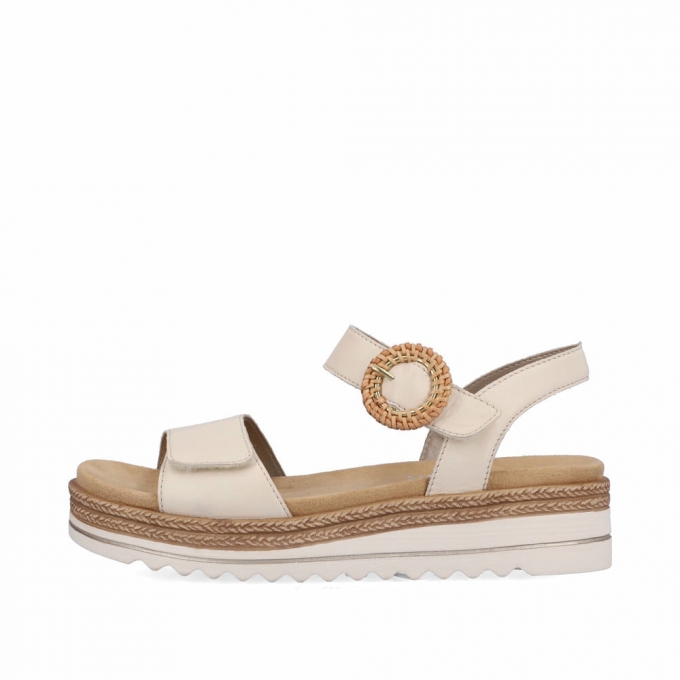 Remonte Damen Riemchensandalen - Beige
