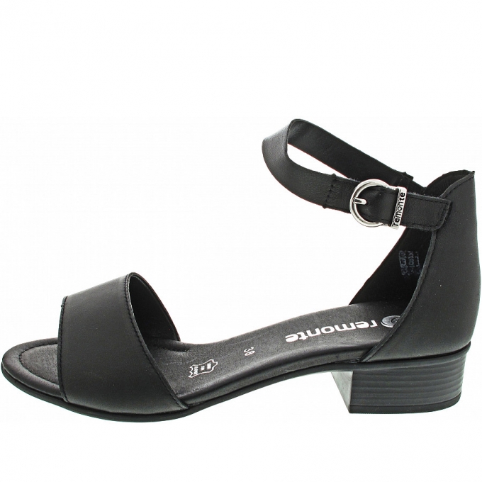 Remonte Sandale in schwarz