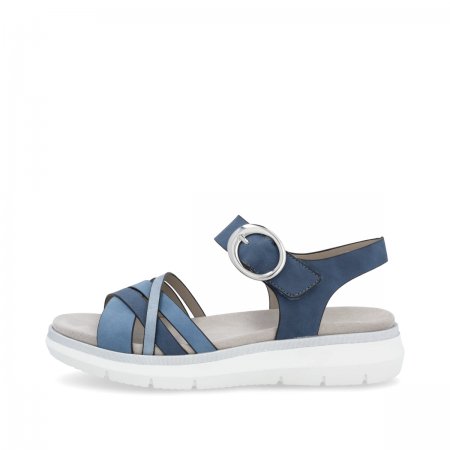 Remonte Damen Riemchensandalen - Blau