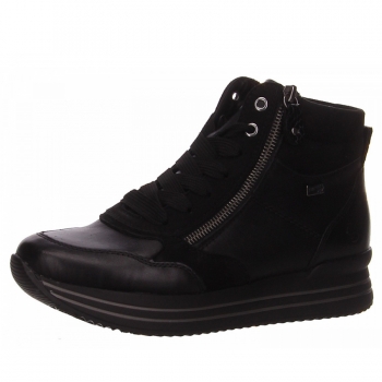 Remonte Stiefel in schwarz