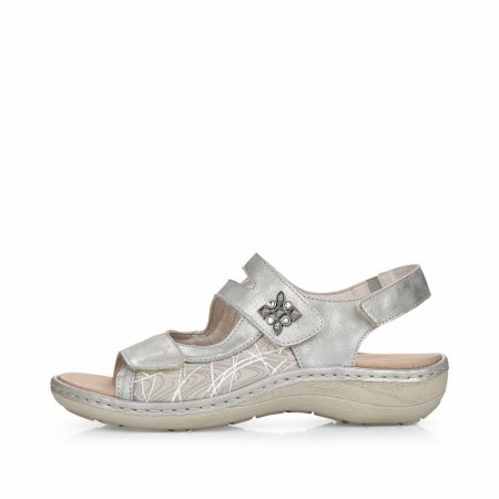 Remonte Damen Riemchensandalen - Grau