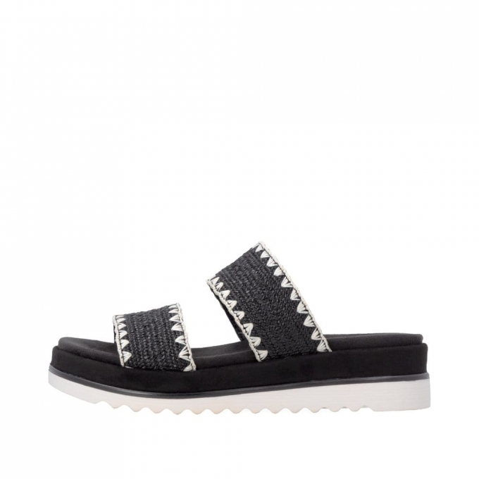 Remonte Damen Pantoletten - Schwarz