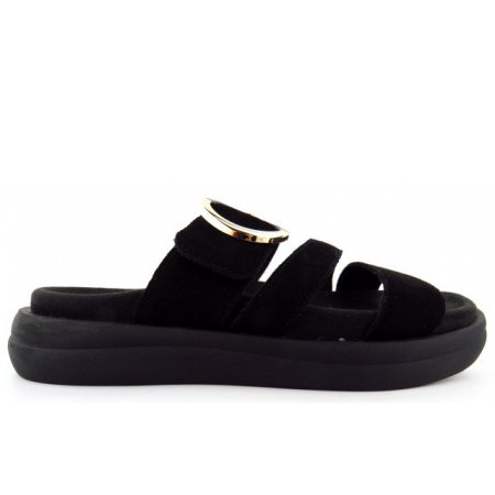 Remonte Pantolette in schwarz