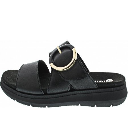 Remonte Pantolette in schwarz