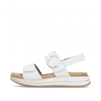 Remonte Damen Riemchensandalen - Weiss