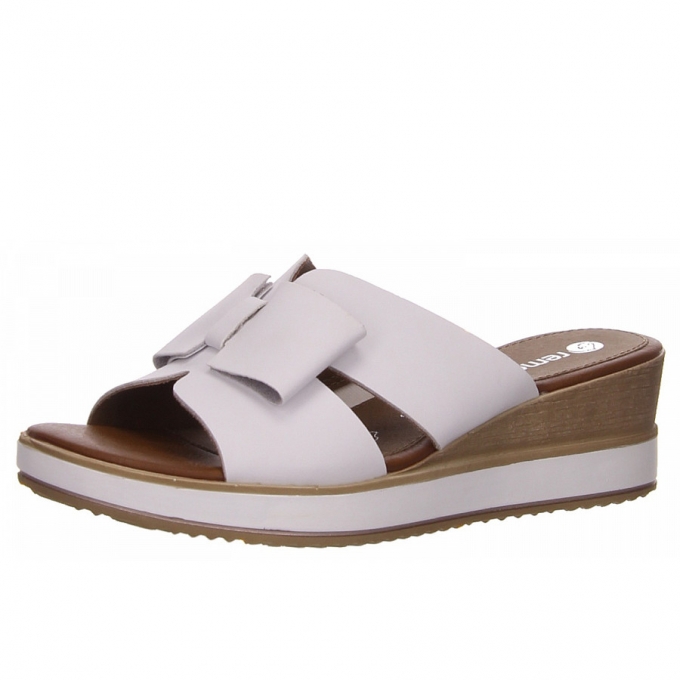 Remonte Pantolette in weiß