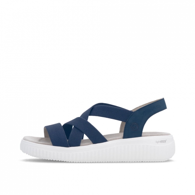 Remonte Damen Riemchensandalen - Blau
