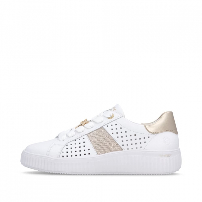 Remonte Damen Schnürschuhe - Weiss