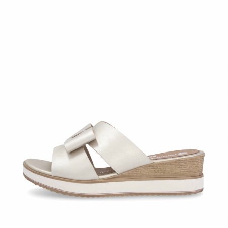 Remonte Damen Pantoletten - Silber/Platin