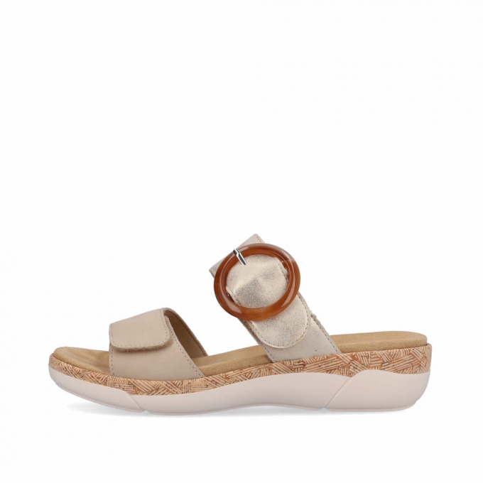 Remonte Damen Pantoletten - Beige