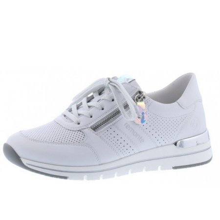 Remonte bequeme Schnürer in weiß