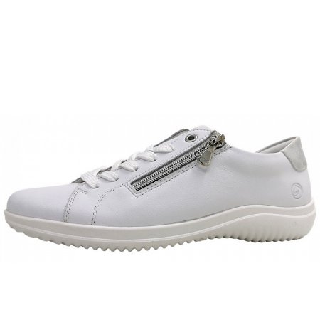 Remonte sportlicher Schnürer in weiss/ice 81