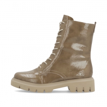 Remonte Damen Schnürstiefel - Beige